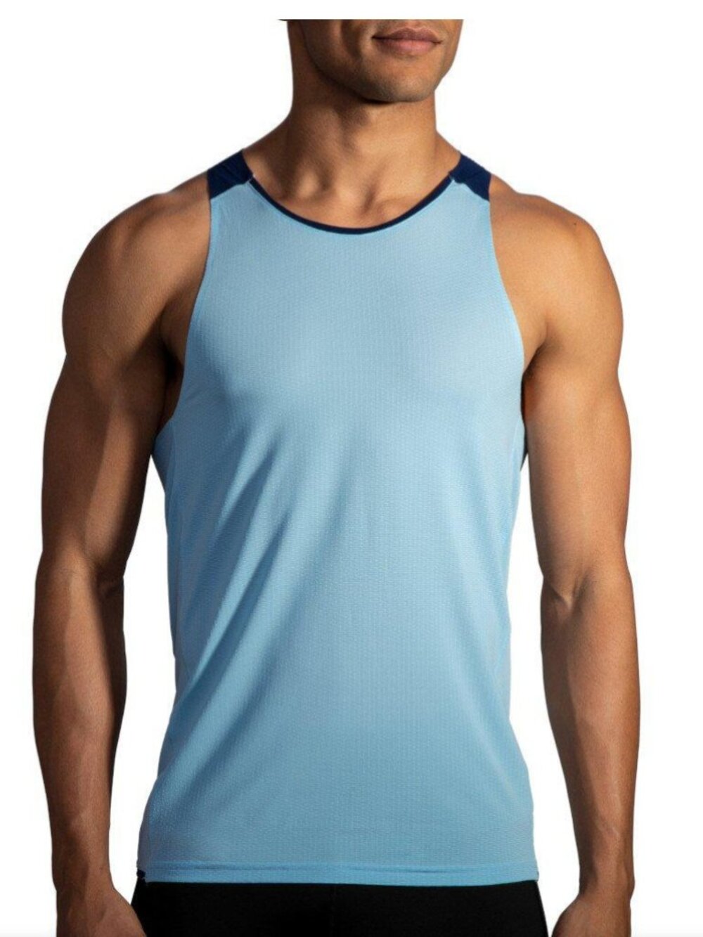 Brooks Atmoshpere Singlet - Pool/Navy